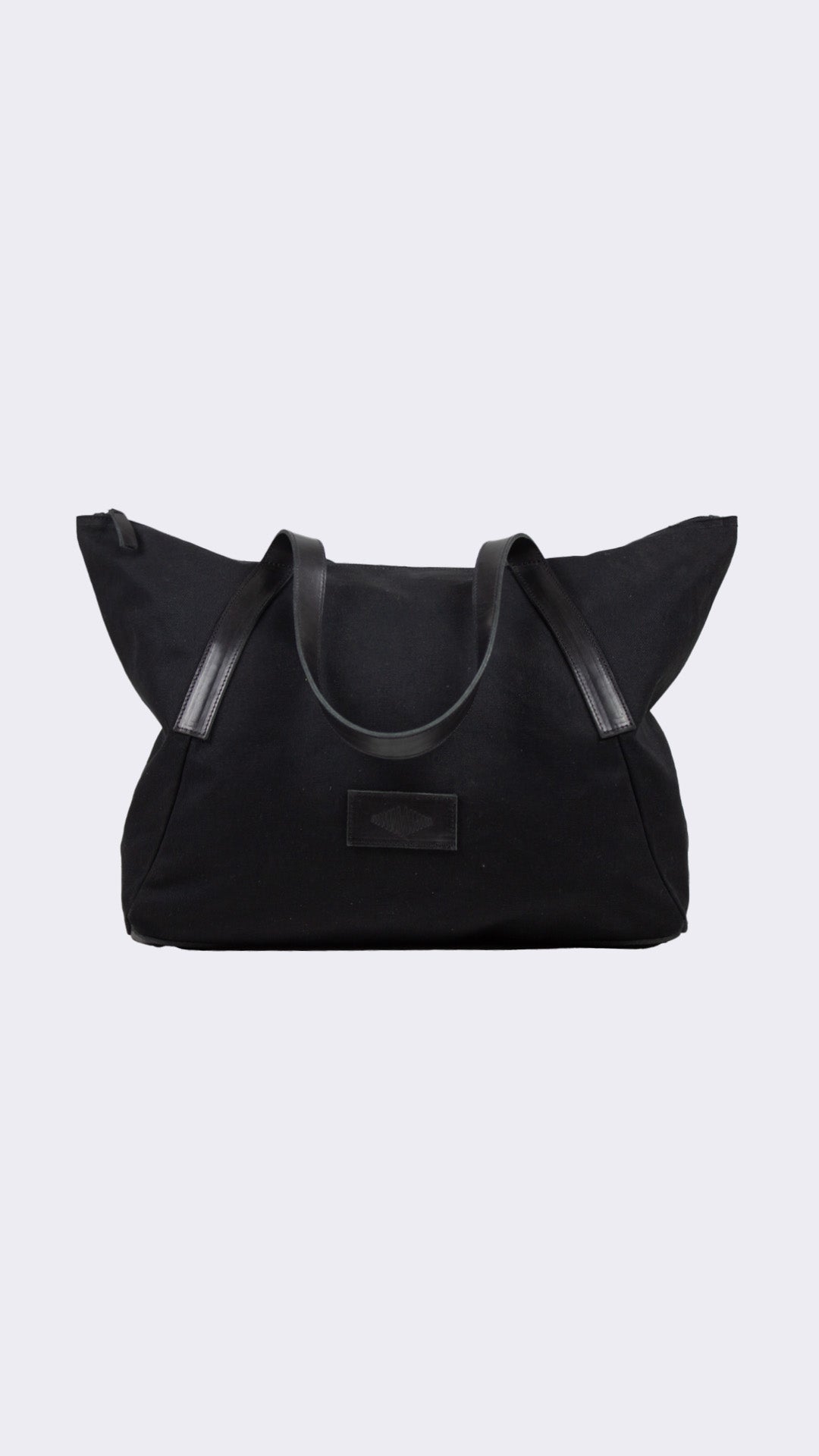 SUPERMARQUE black weekender bag