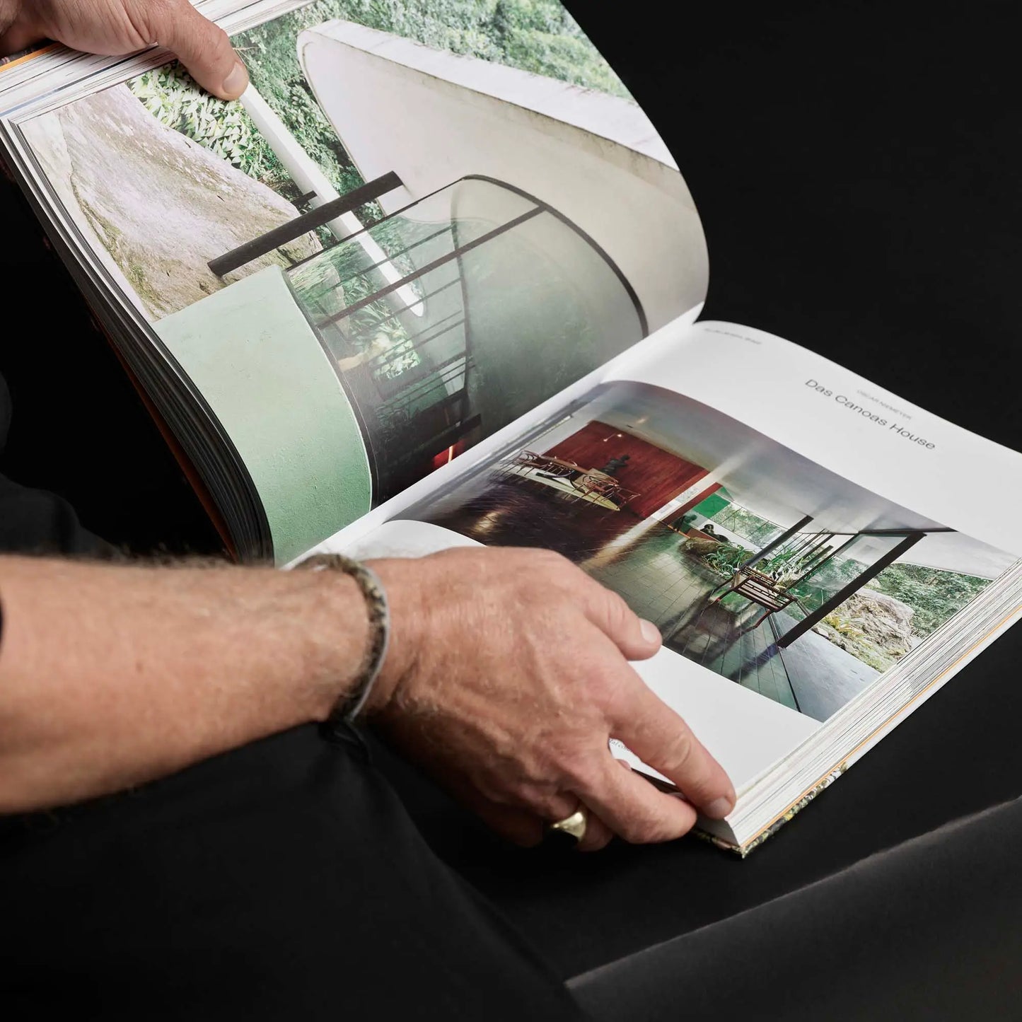 Inside shot of Modernist icon book