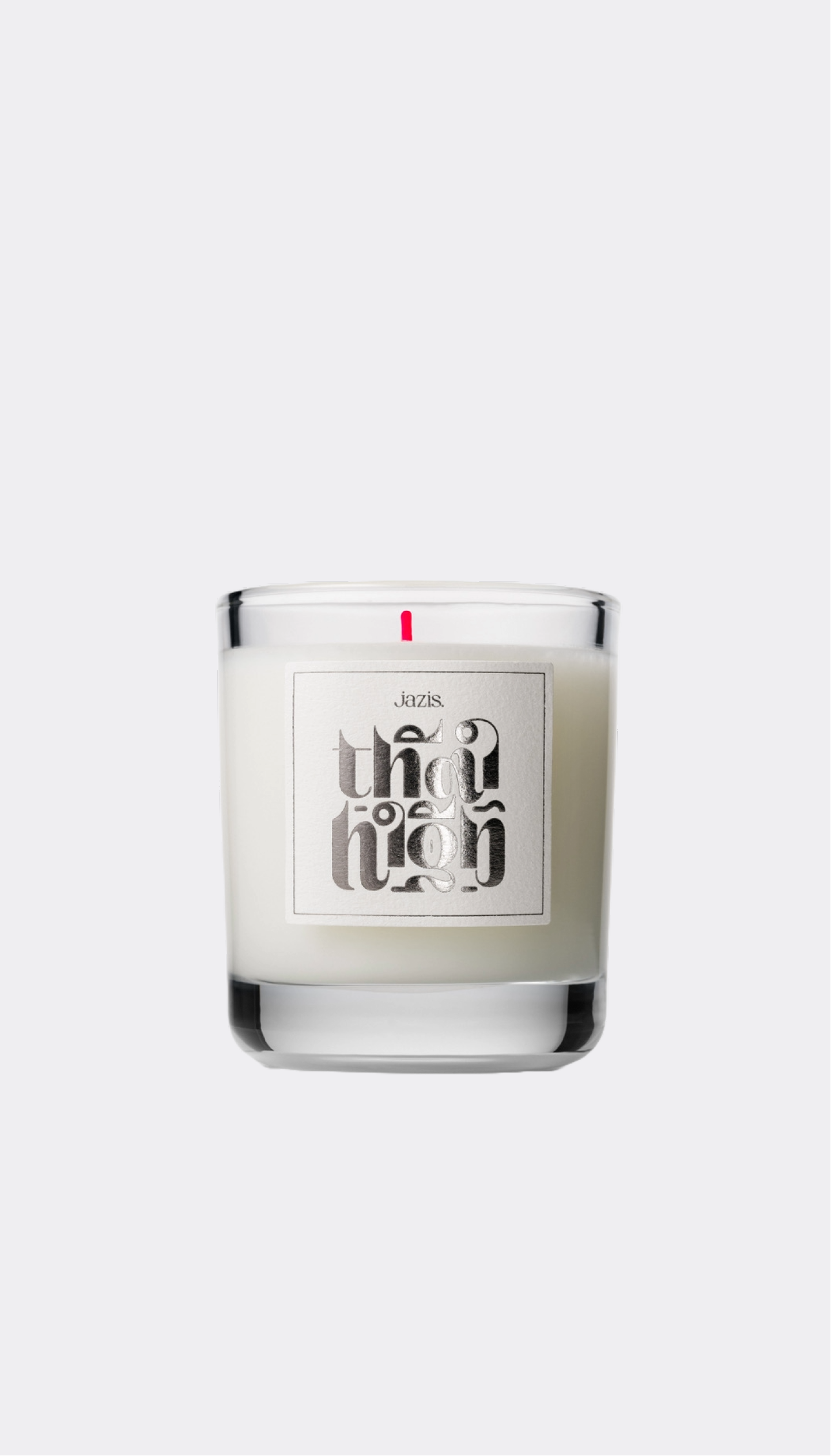 Thai High Candle in a glass jar