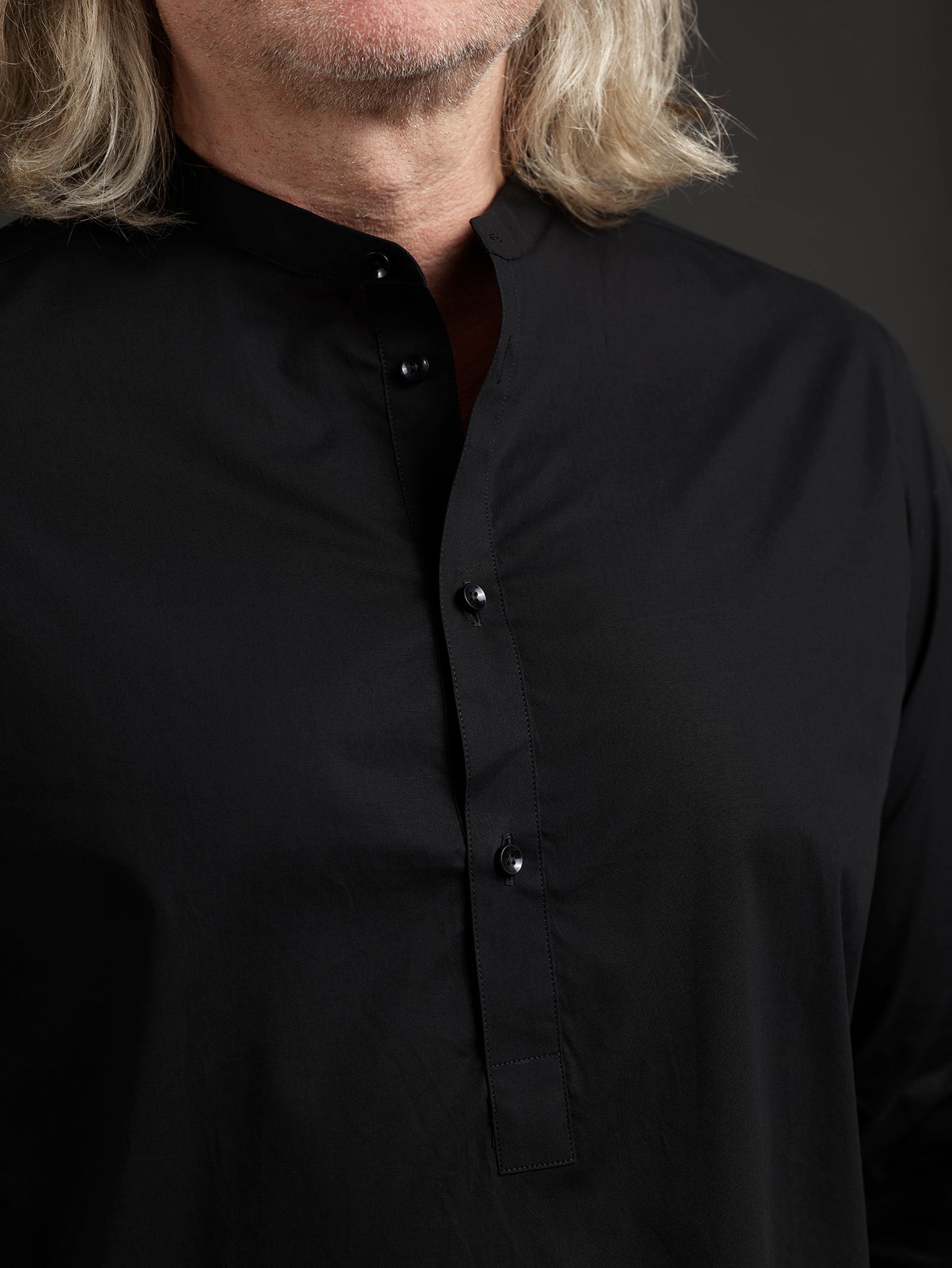 Black Supermarque Le Mao Shirt Collar 