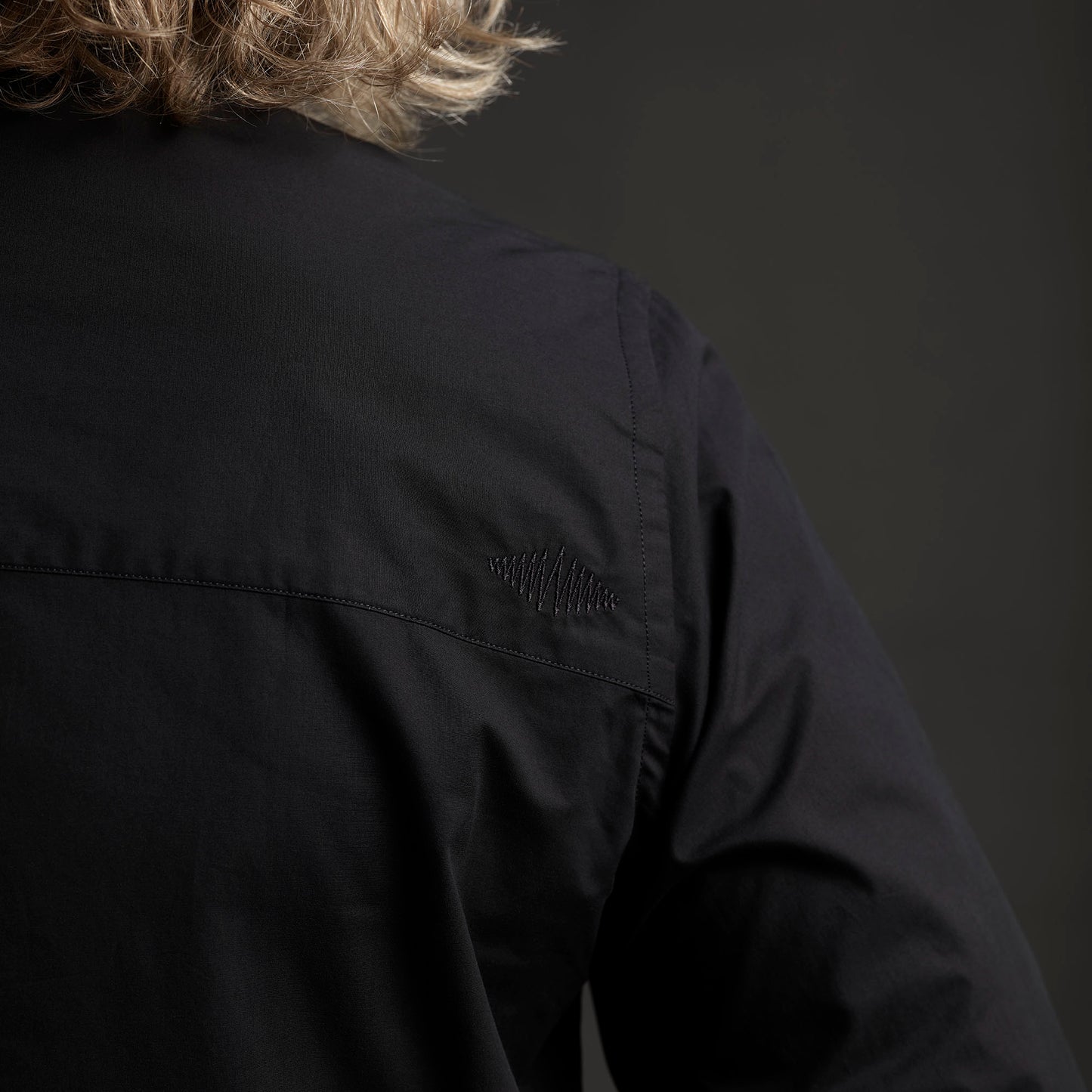 Black Supermarque Le Mao Shirt Embroidered logo