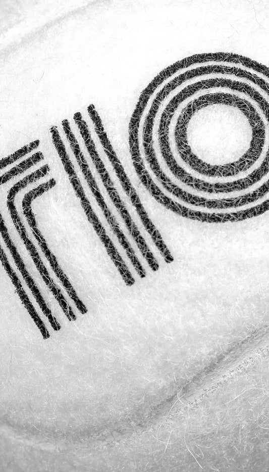 Detail of padel ball from TIO TIO